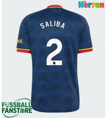 Arsenal William Saliba #2 Replik Auswärtstrikot 2026-27 Kurzarm